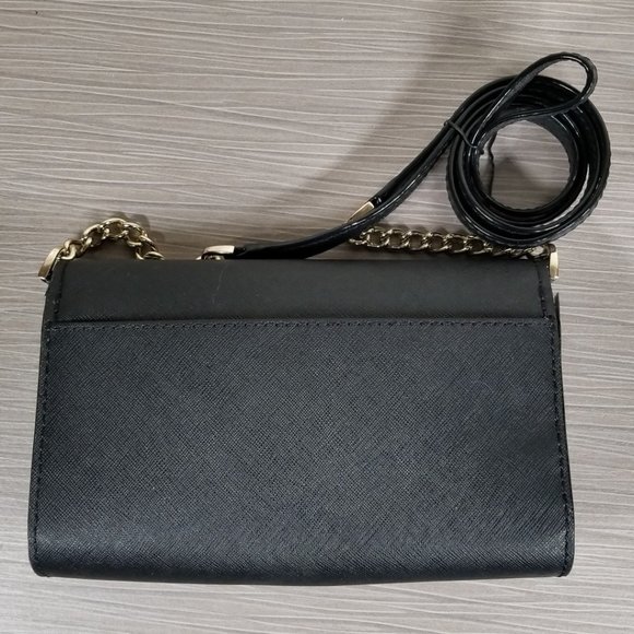 Kate Spade New York Cameron Street Corin Crossbody Bag, Black Leather - Picture 2 of 8